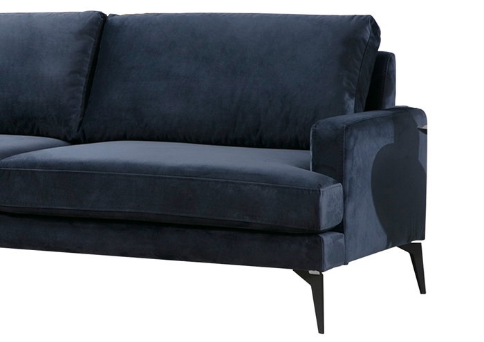Atelier Del Sofa Papira Corner Left Azul Marino